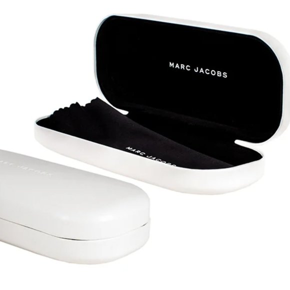 Marc Jacobs Eyewear White Hard Cell Sunglasses Case - Picture 1 of 1